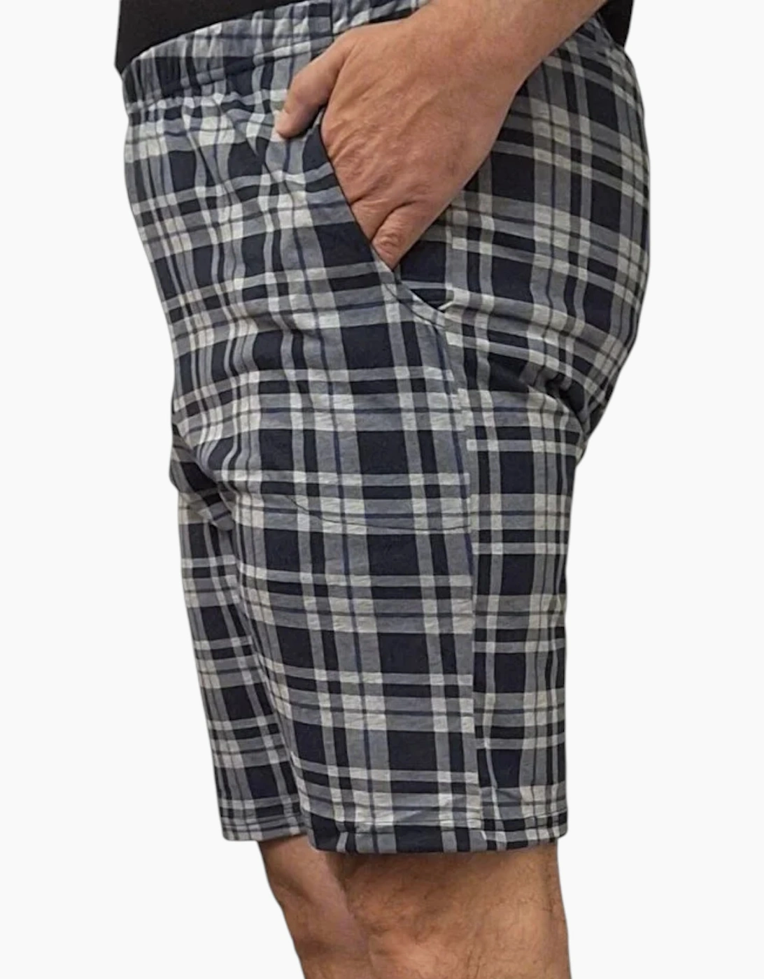 GANT Mens Check Shorts Casual Cotton Knee Combat Summer