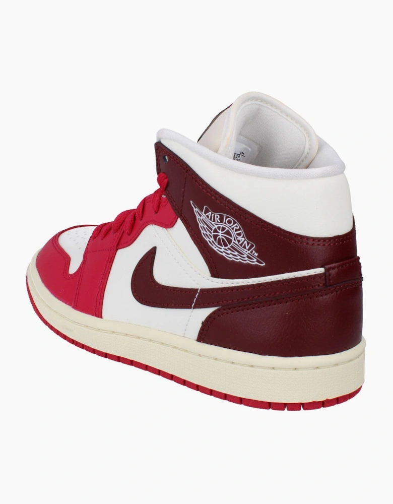 Nike Womens Air Jordan 1 Mid Trainers Bq6472 Shoes  119