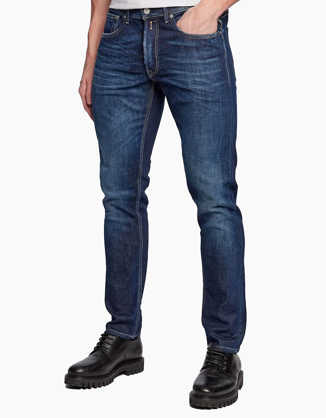 Replay jeans Willbi Regular Slim RINSE Dark Blue, 5 of 4