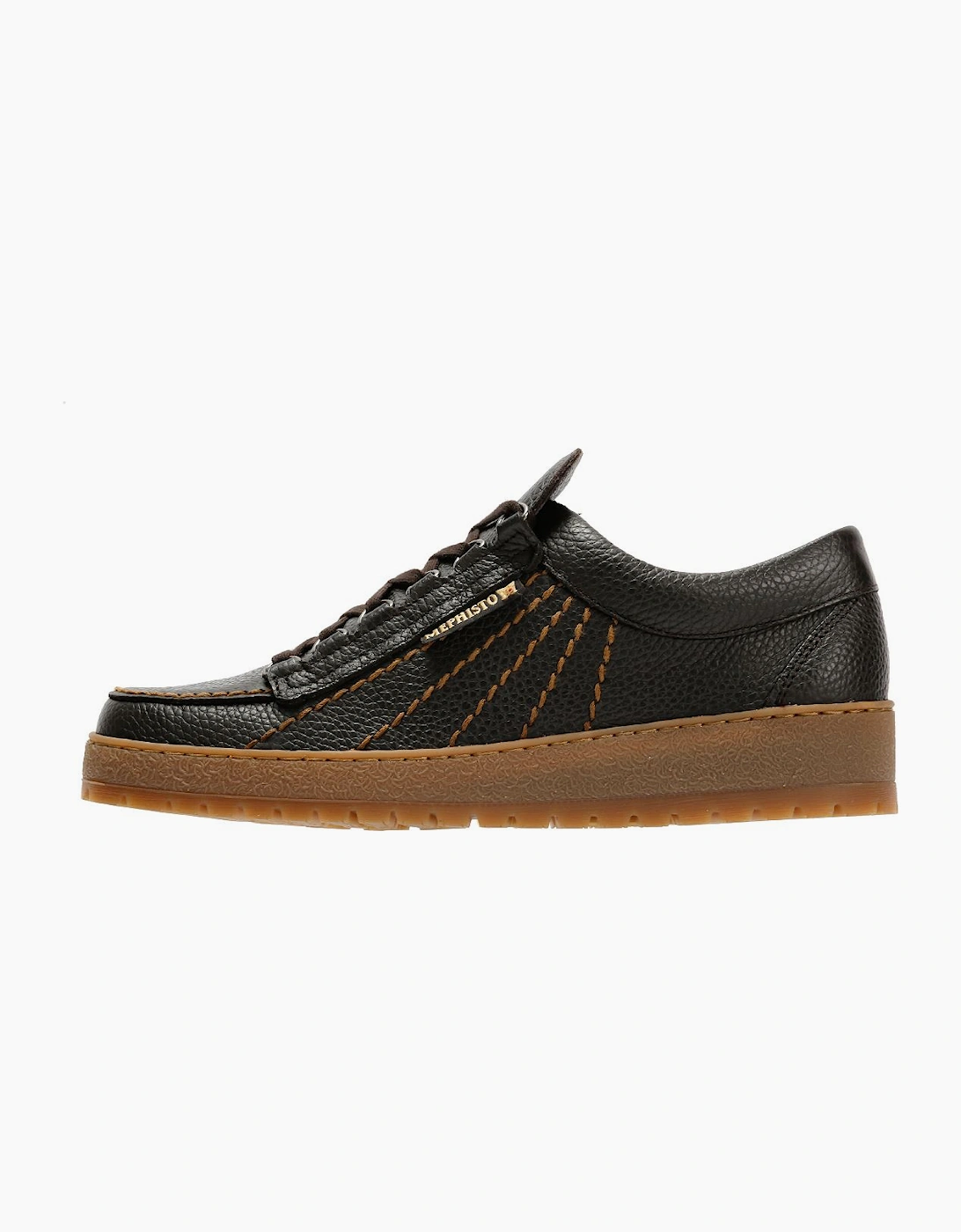 Mephisto Rainbow Oregon 1351 Leather Men's Dark Brown Shoes