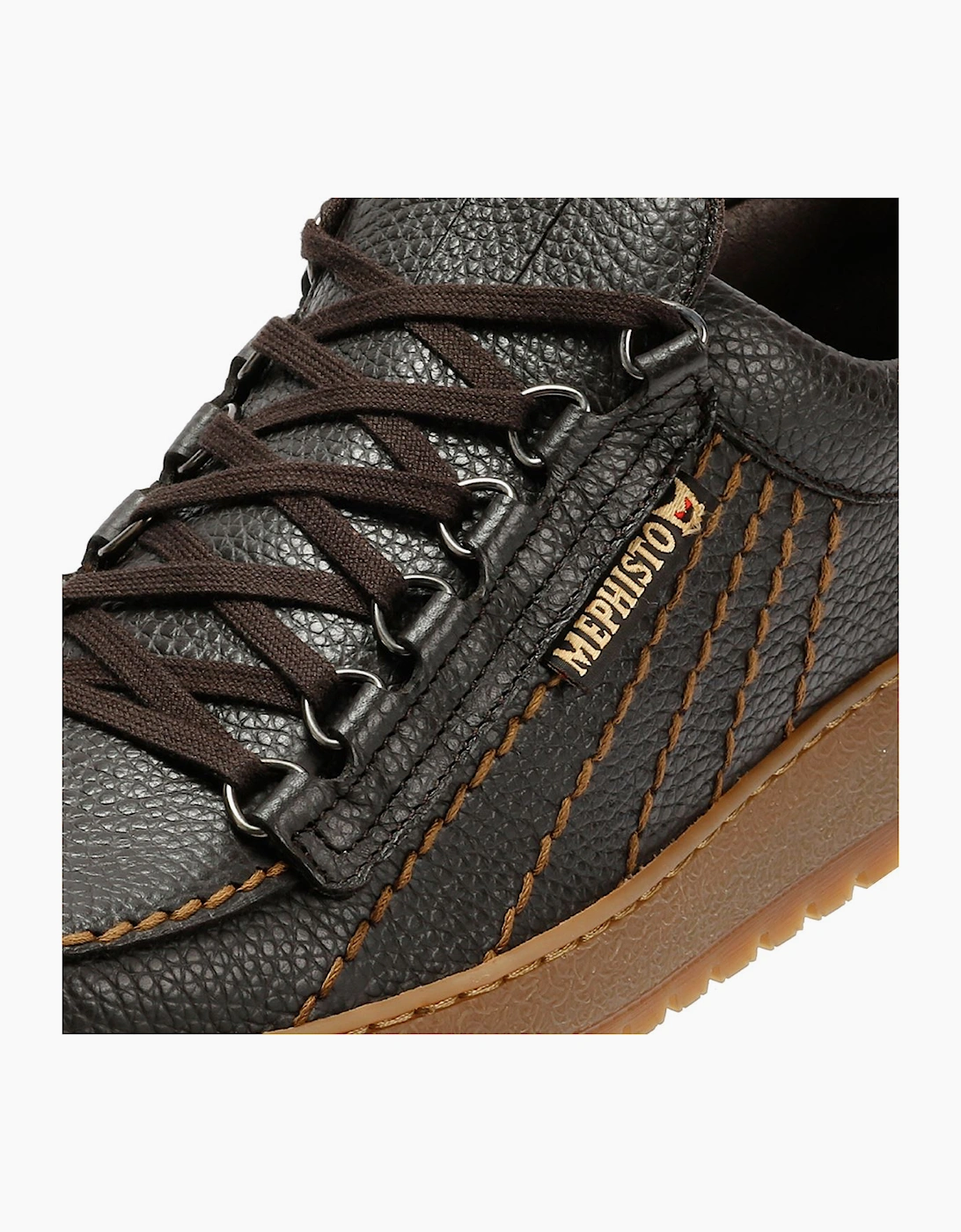 Mephisto Rainbow Oregon 1351 Leather Men's Dark Brown Shoes