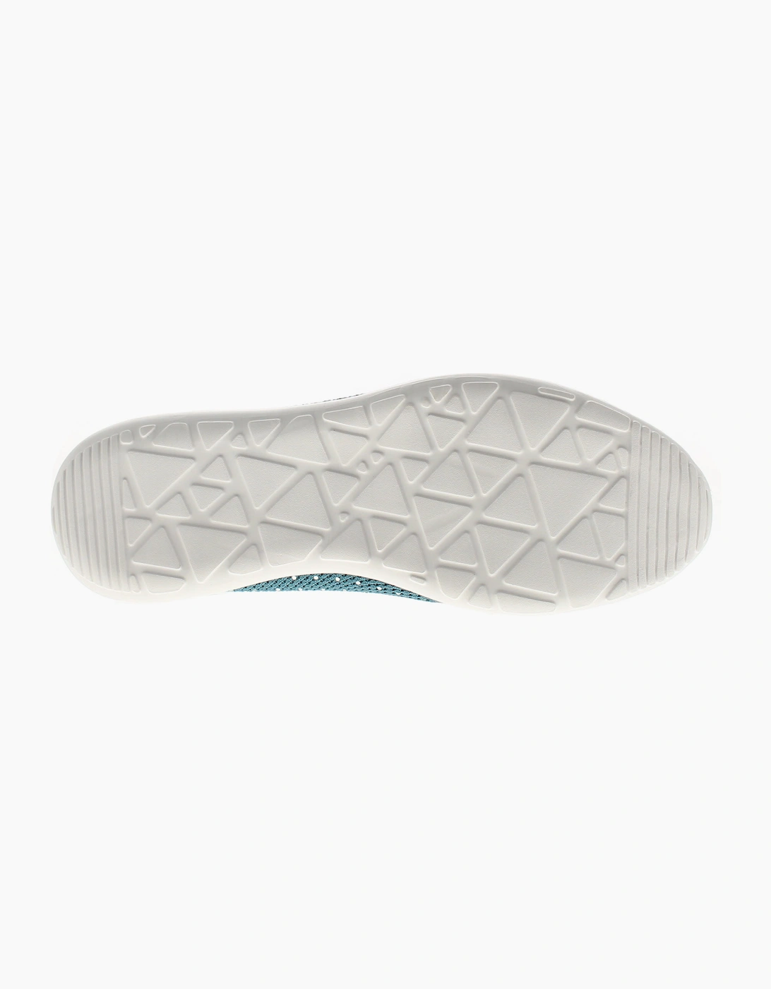 Platino Womens Flat Shoes Meryl Slip On teal UK Size