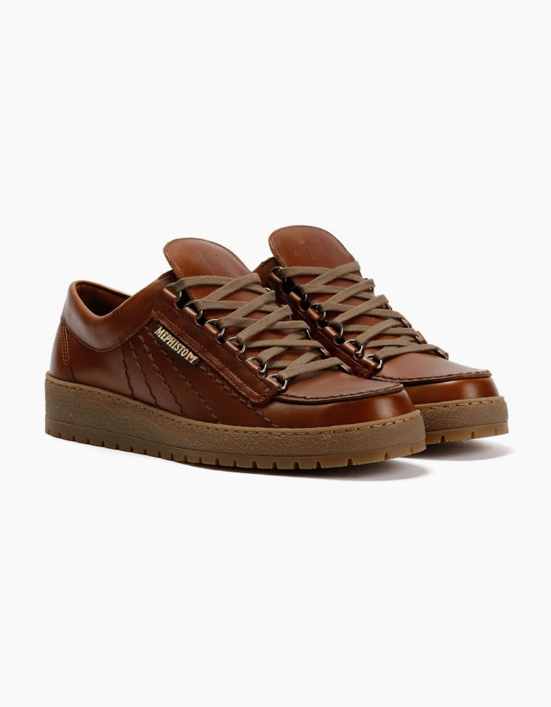 Mephisto Rainbow Heritage 4778 Leather Men's Chestnut Shoes
