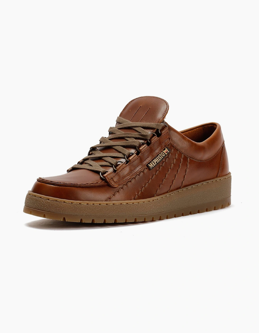 Mephisto Rainbow Heritage 4778 Leather Men's Chestnut Shoes