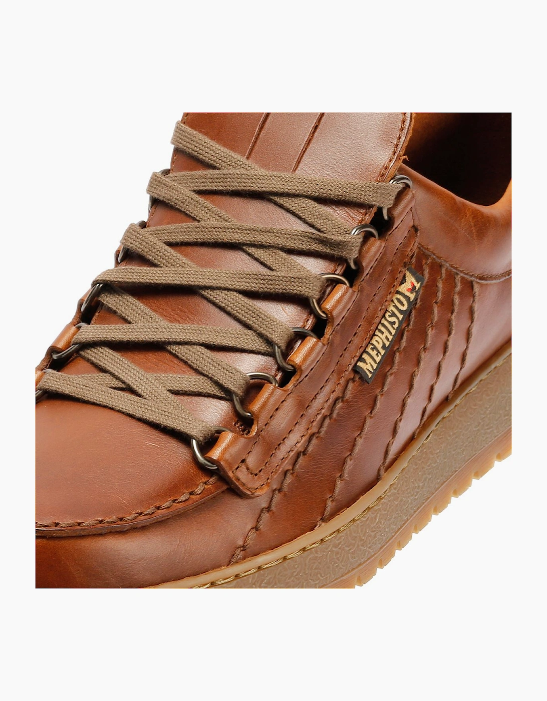 Mephisto Rainbow Heritage 4778 Leather Men's Chestnut Shoes