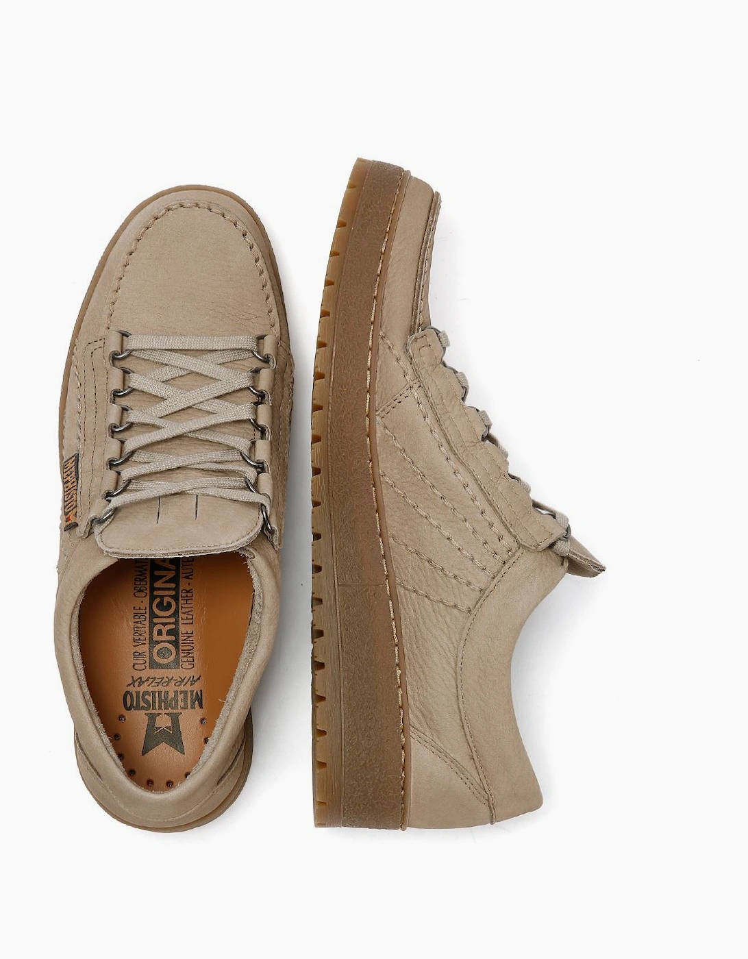 Mephisto Rainbow Sportbuck 1932/35 Leather Men's Sand Shoes