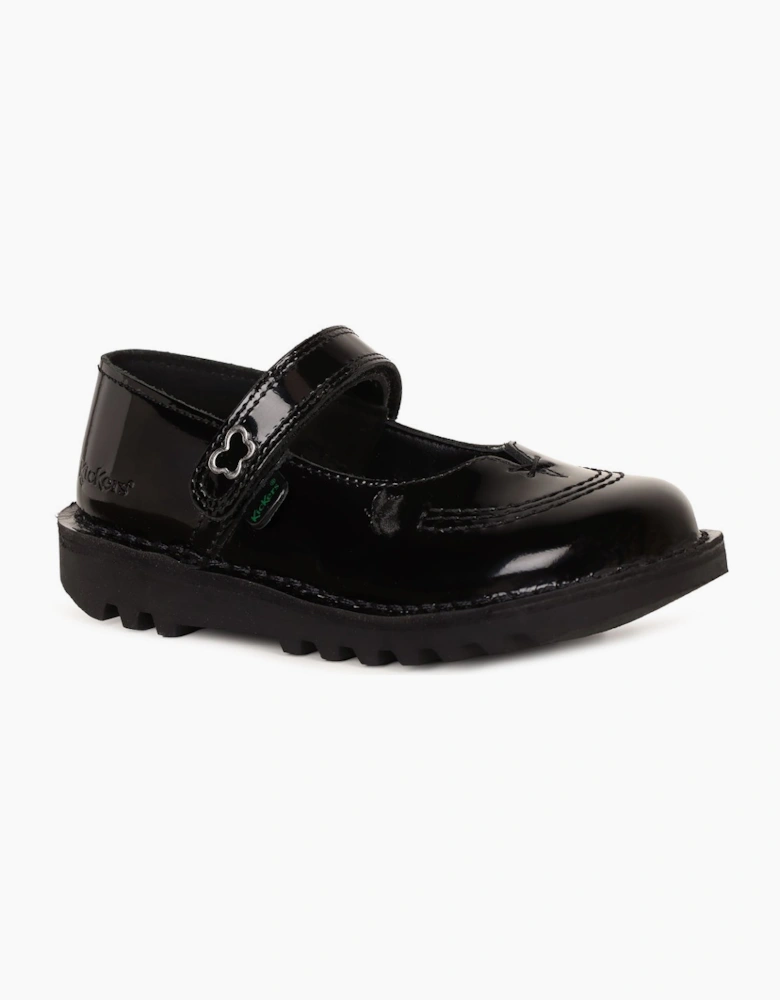 MJ Wings Girls Infant School Shoes