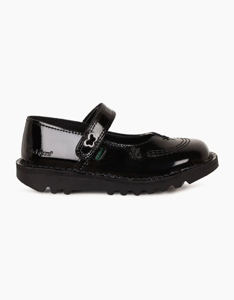 MJ Wings Girls Infant School Shoes