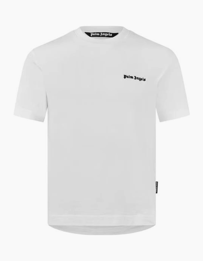 Palm Angels Logo T Shirt Off White