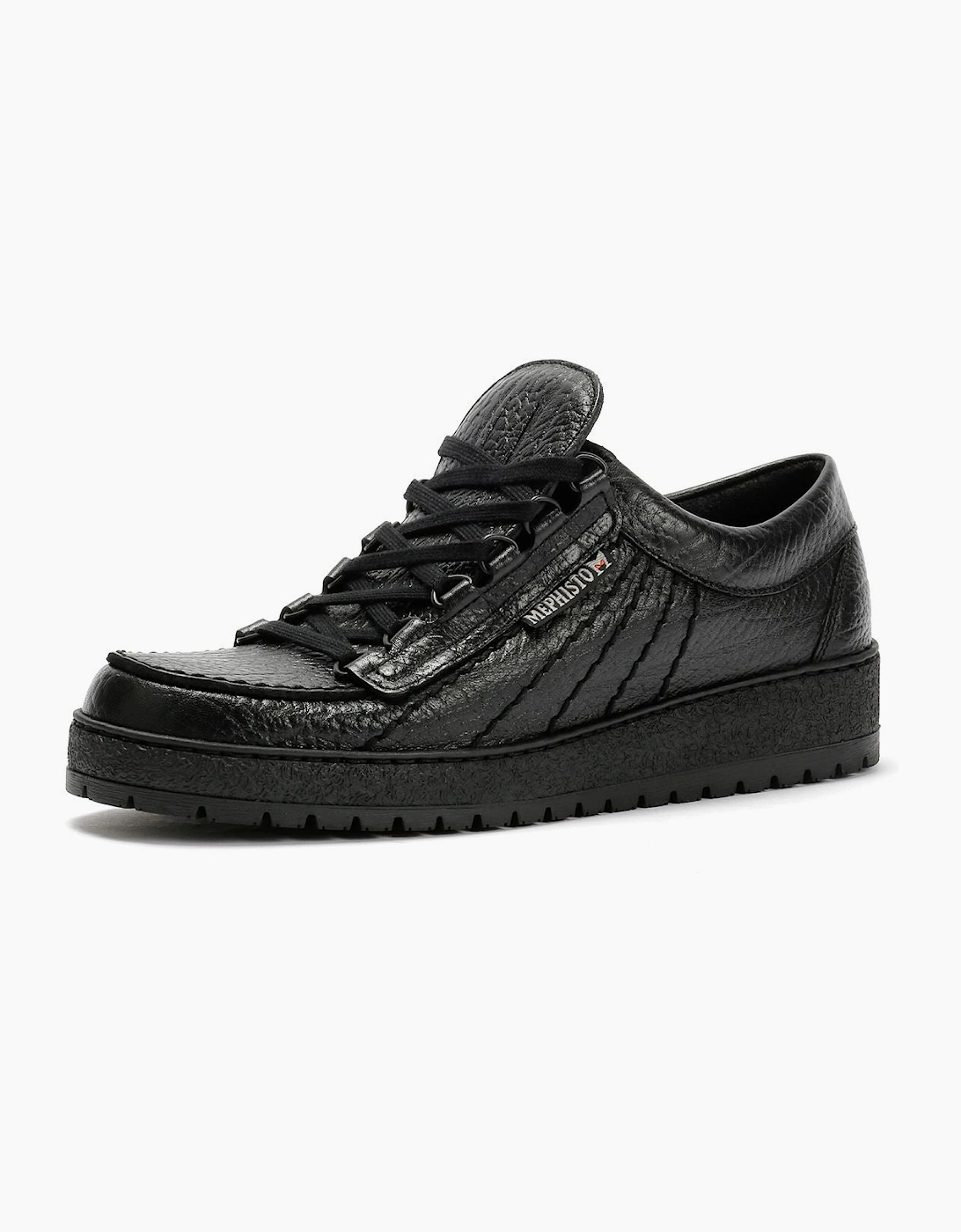 Mephisto Rainbow Mamouth 714 Leather Men's Black Shoes