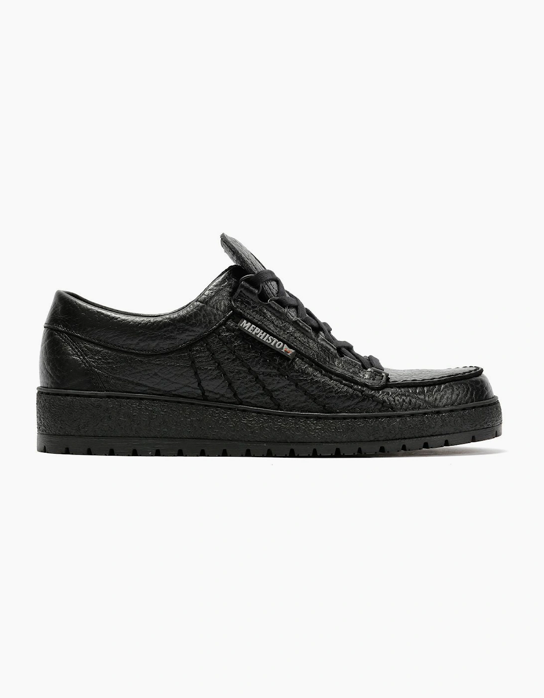 Mephisto Rainbow Mamouth 714 Leather Men's Black Shoes