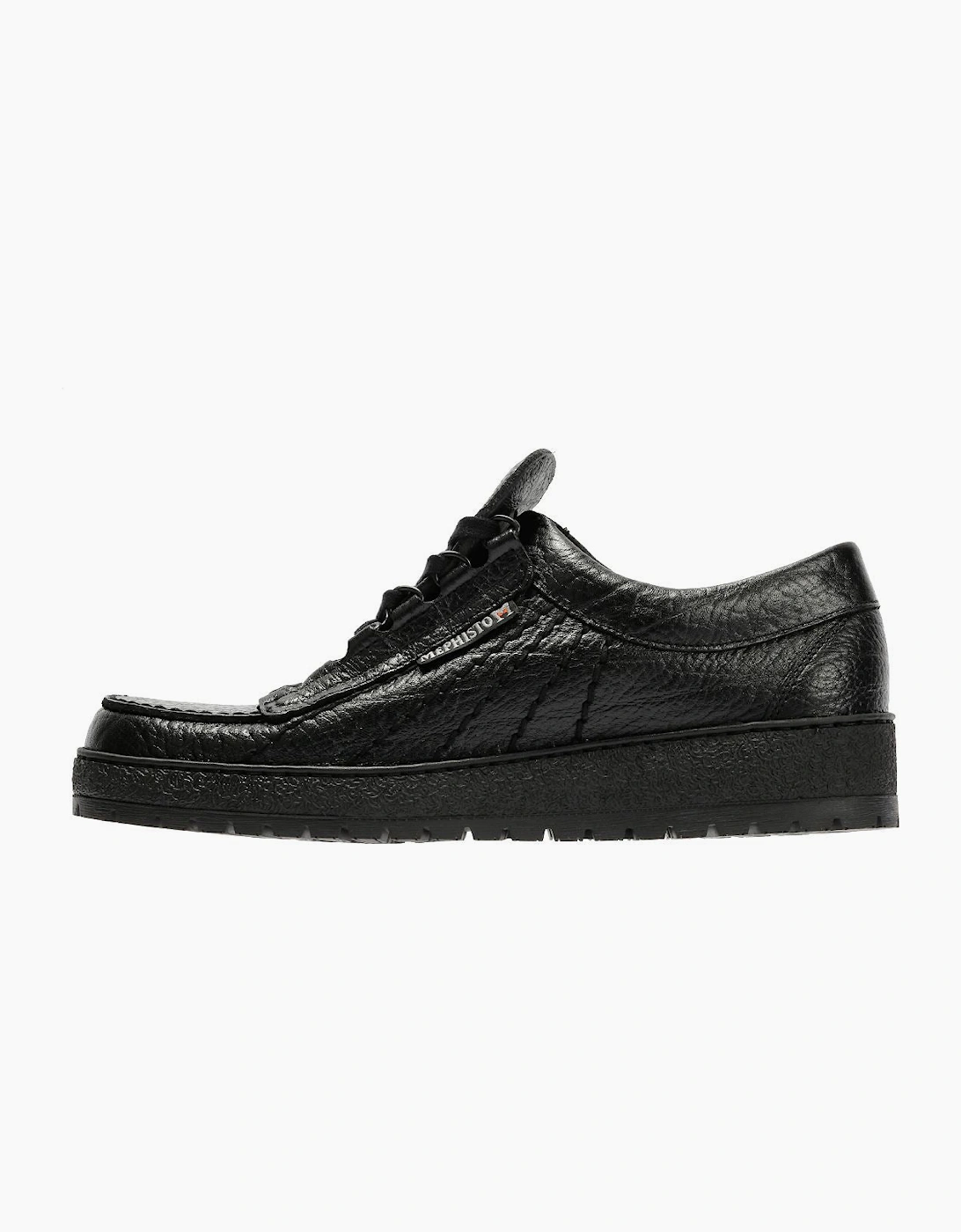 Mephisto Rainbow Mamouth 714 Leather Men's Black Shoes