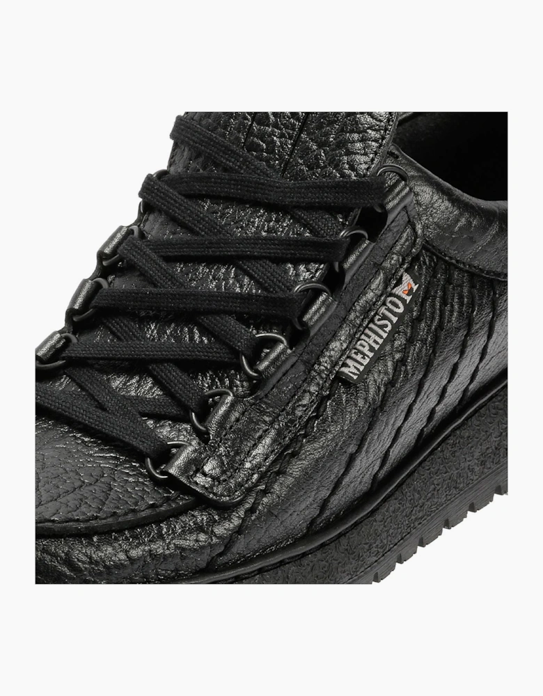Mephisto Rainbow Mamouth 714 Leather Men's Black Shoes