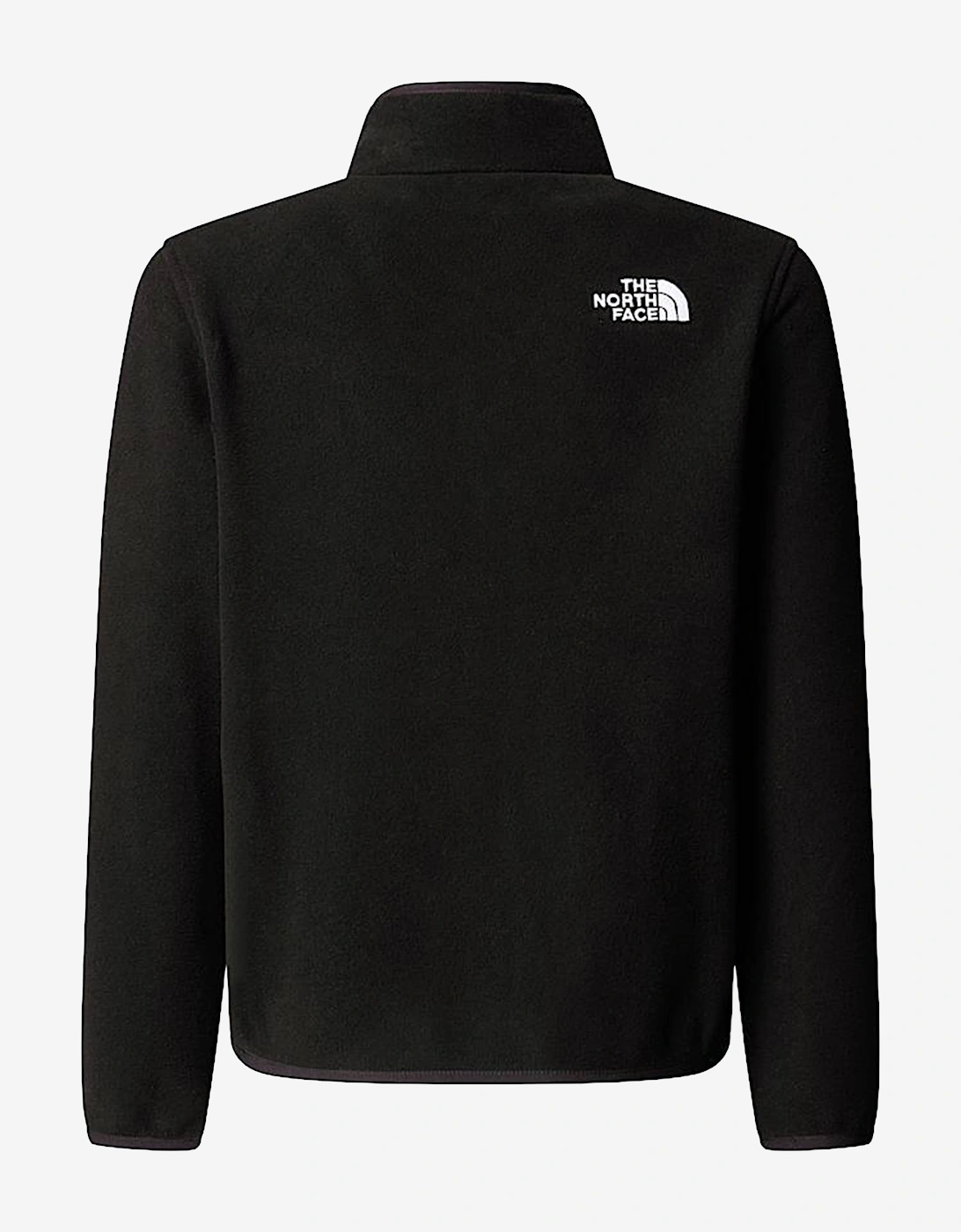 The North Face Kids Glacier 1/4 Zip Pullover in Black