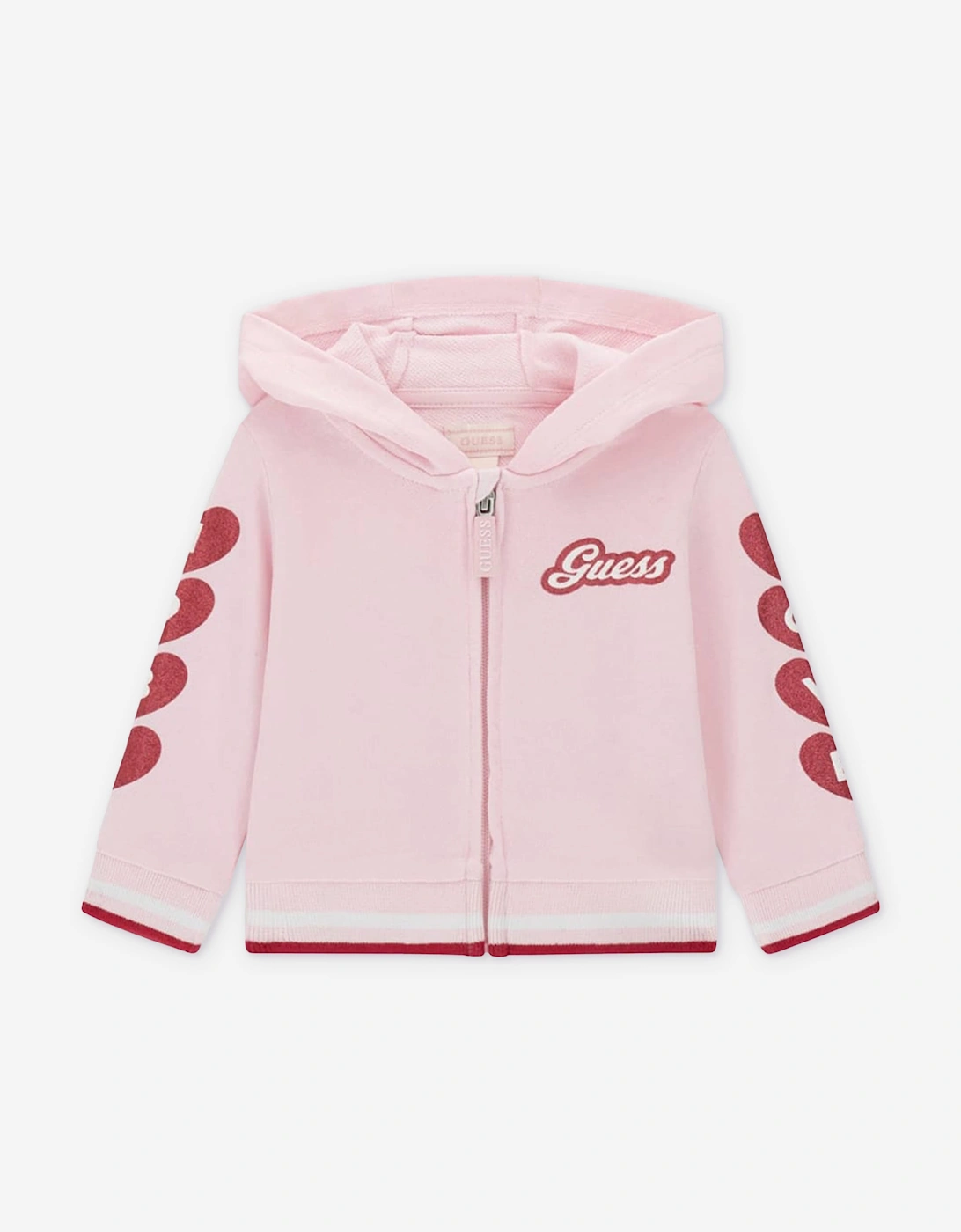 Guess Baby Girls Love Tracksuit in Pink