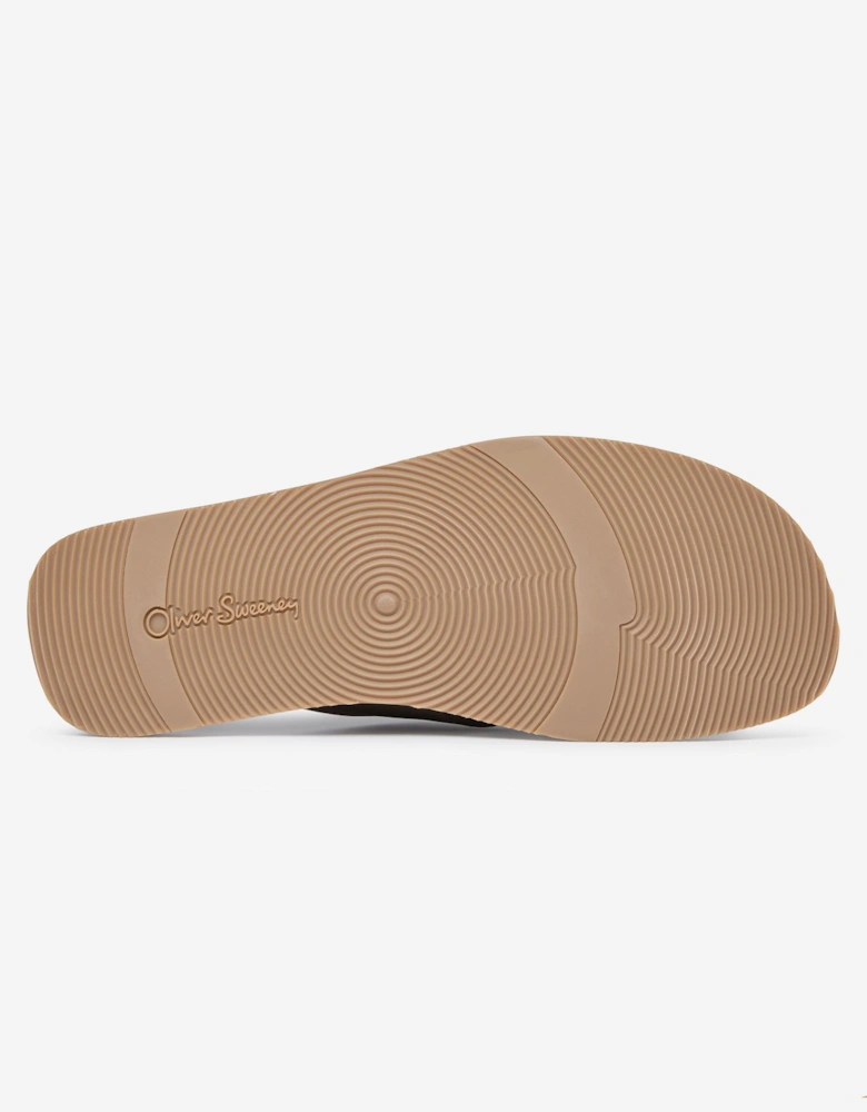 Oliver Sweeney Chesil Nubuck Mens Sandals - Brown