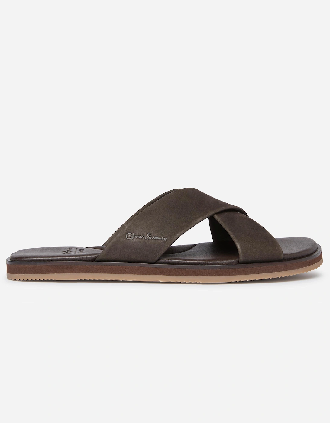 Oliver Sweeney Chesil Nubuck Mens Sandals - Brown