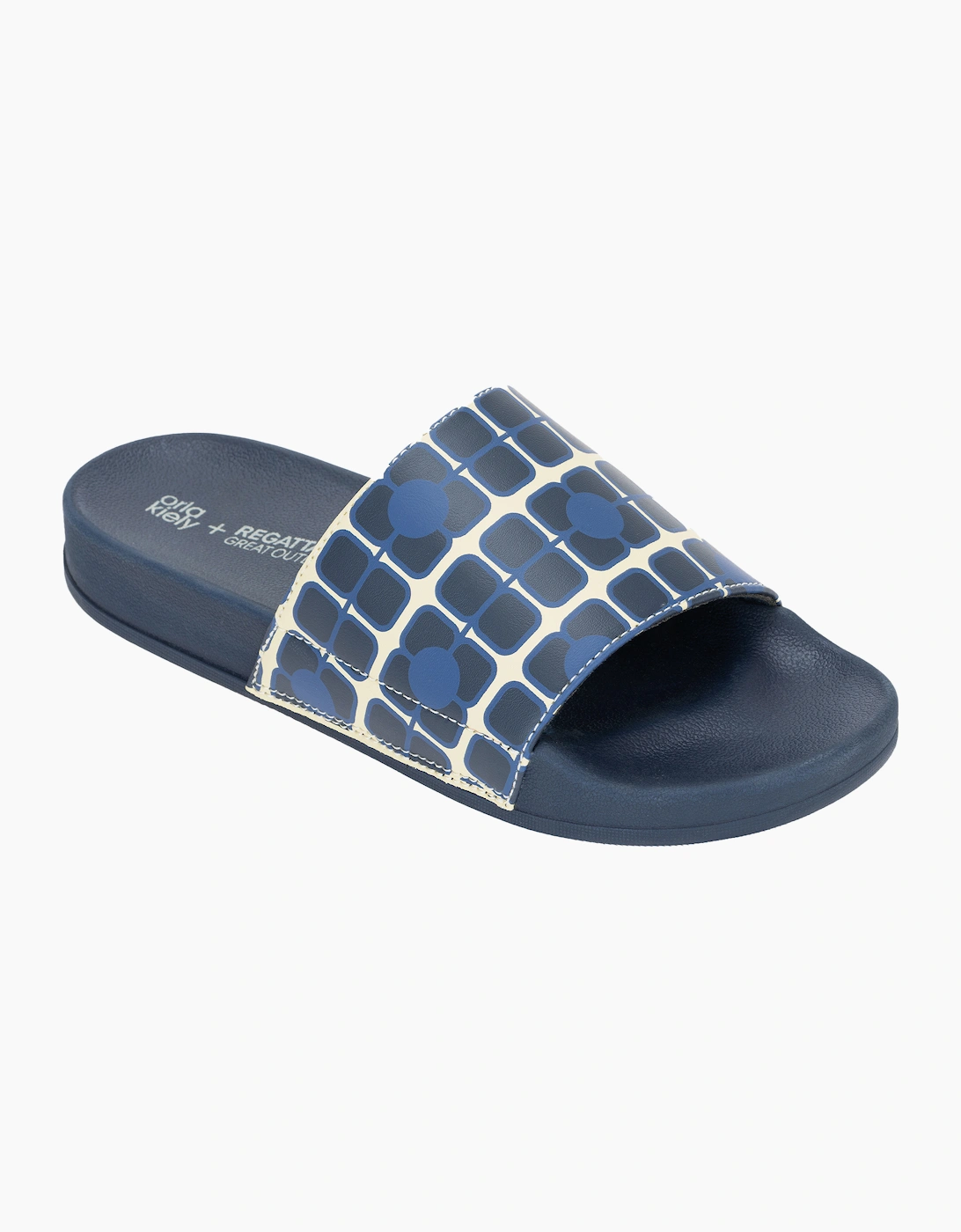 Regatta Women's Navy / Orla Kiely Giant Poppy Sliders - Size 6