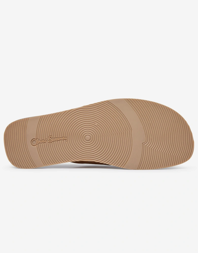 Oliver Sweeney Chesil Nubuck Mens Sandals - Tan