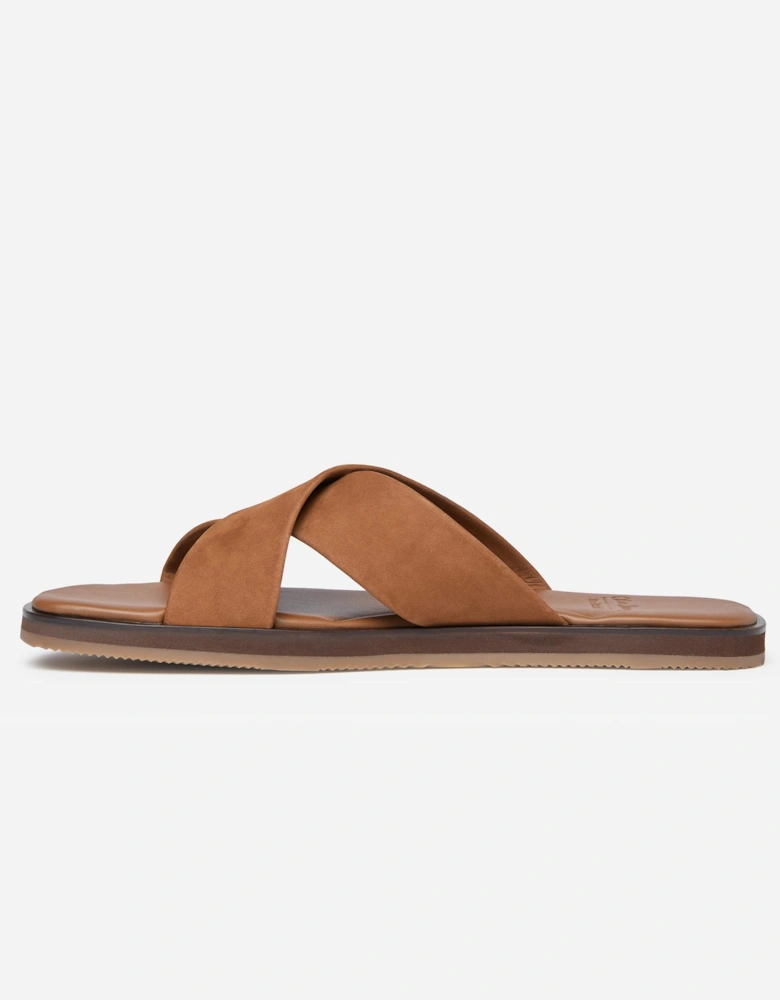 Oliver Sweeney Chesil Nubuck Mens Sandals - Tan