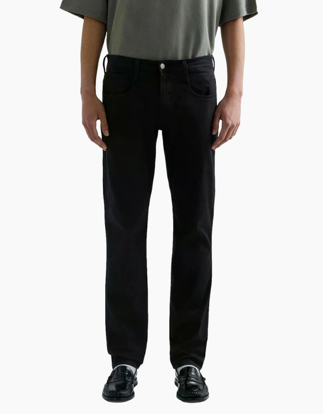 Replay Anbass Slim Fit Jeans 8366197 040 Black, 5 of 4
