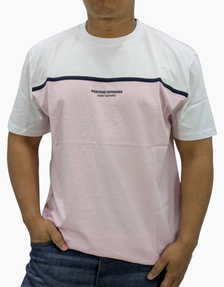 Weekend Offender Mens T Shirt Studio 54 Crew Neck Short Sleeve Casual Cotton Top