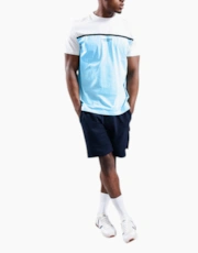 Aqua And White