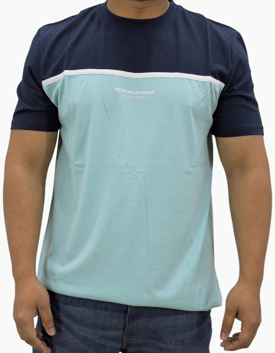 Weekend Offender Mens T Shirt Studio 54 Crew Neck Short Sleeve Casual Cotton Top