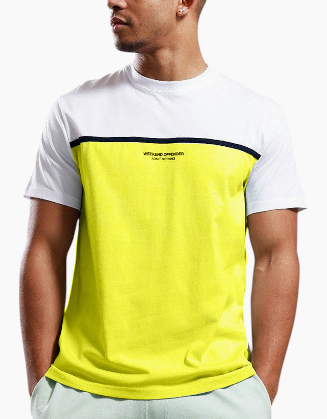 Weekend Offender Mens T Shirt Studio 54 Crew Neck Short Sleeve Casual Cotton Top, 5 of 4