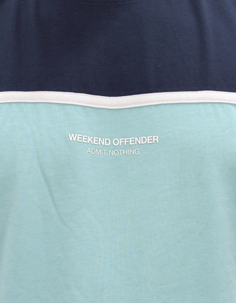 Weekend Offender Mens T Shirt Studio 54 Crew Neck Short Sleeve Casual Cotton Top