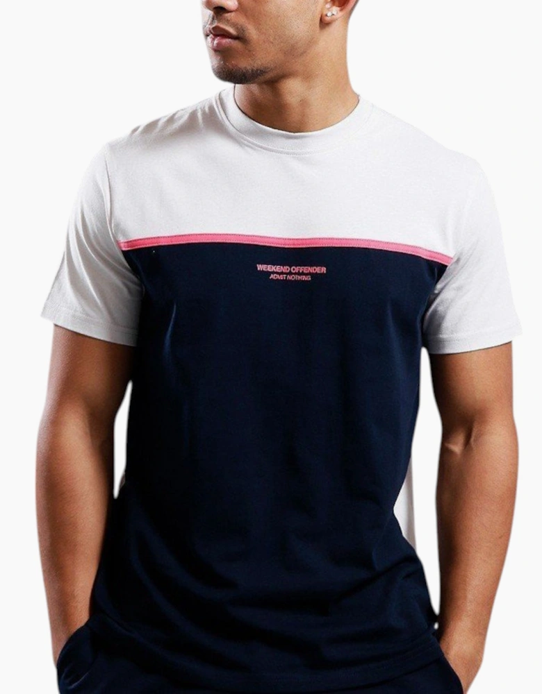 Weekend Offender Mens T Shirt Studio 54 Crew Neck Short Sleeve Casual Cotton Top