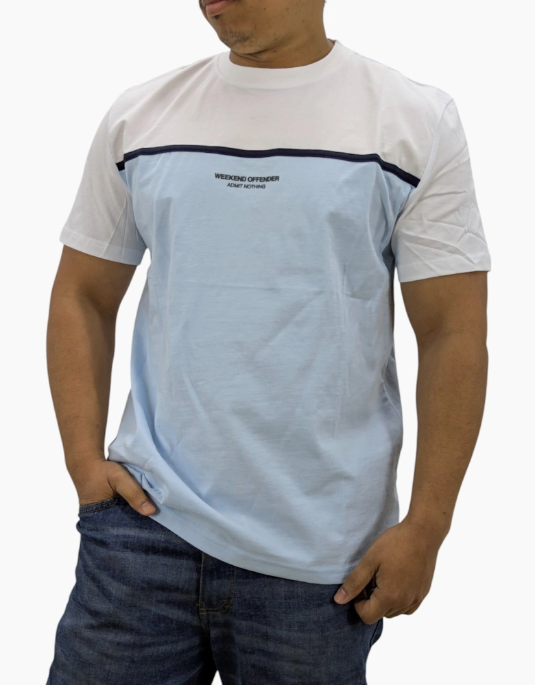 Weekend Offender Mens T Shirt Studio 54 Crew Neck Short Sleeve Casual Cotton Top