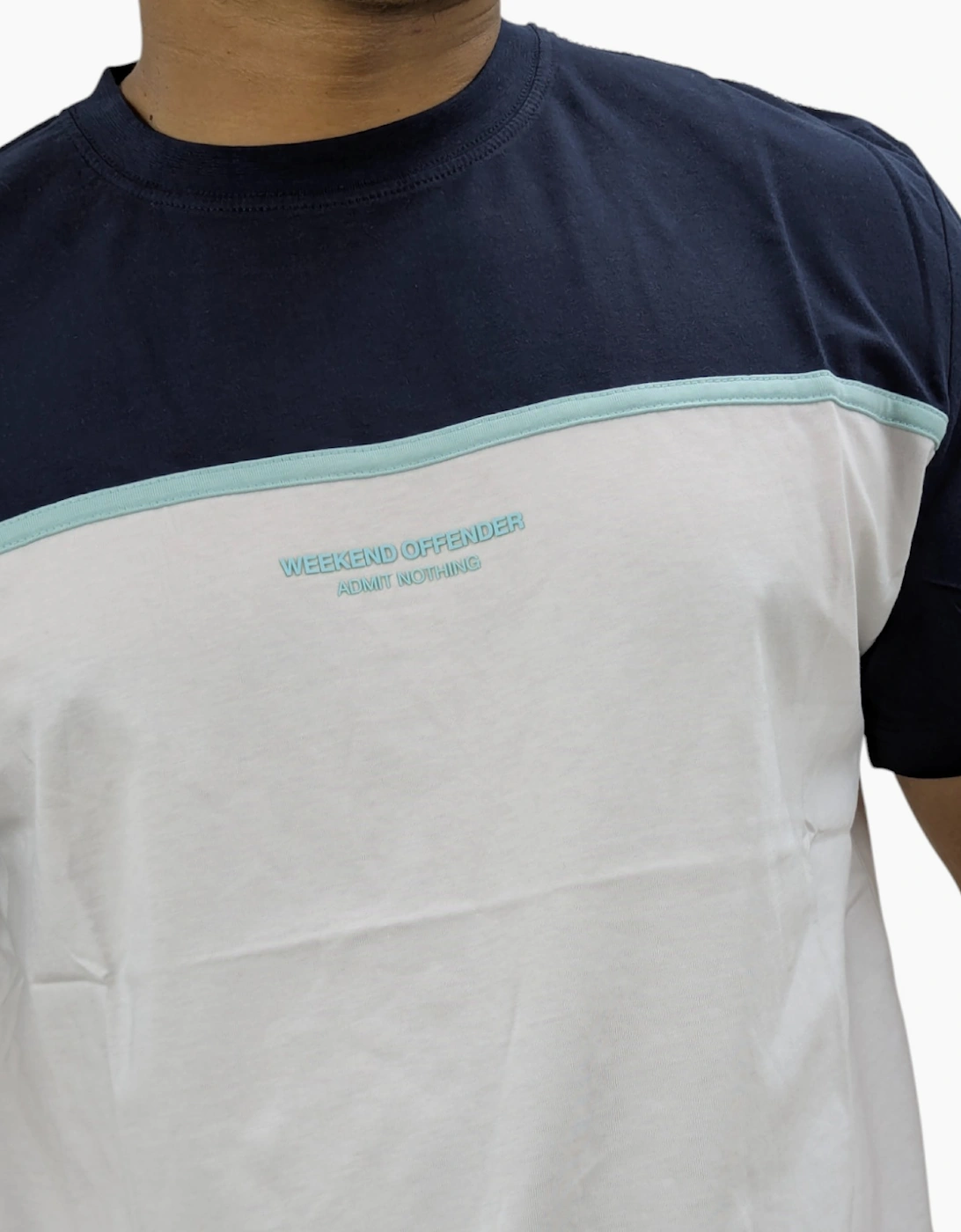 Weekend Offender Mens T Shirt Studio 54 Crew Neck Short Sleeve Casual Cotton Top