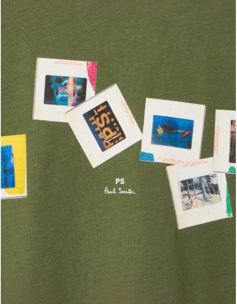 PS Paul Smith Slides T-Shirt 35E Green