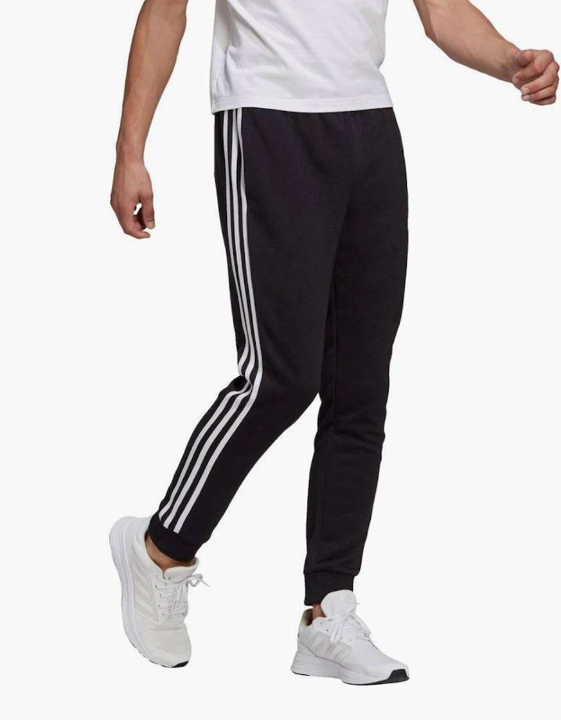 Adidas Essentials Tapered Cuff Joggers Black