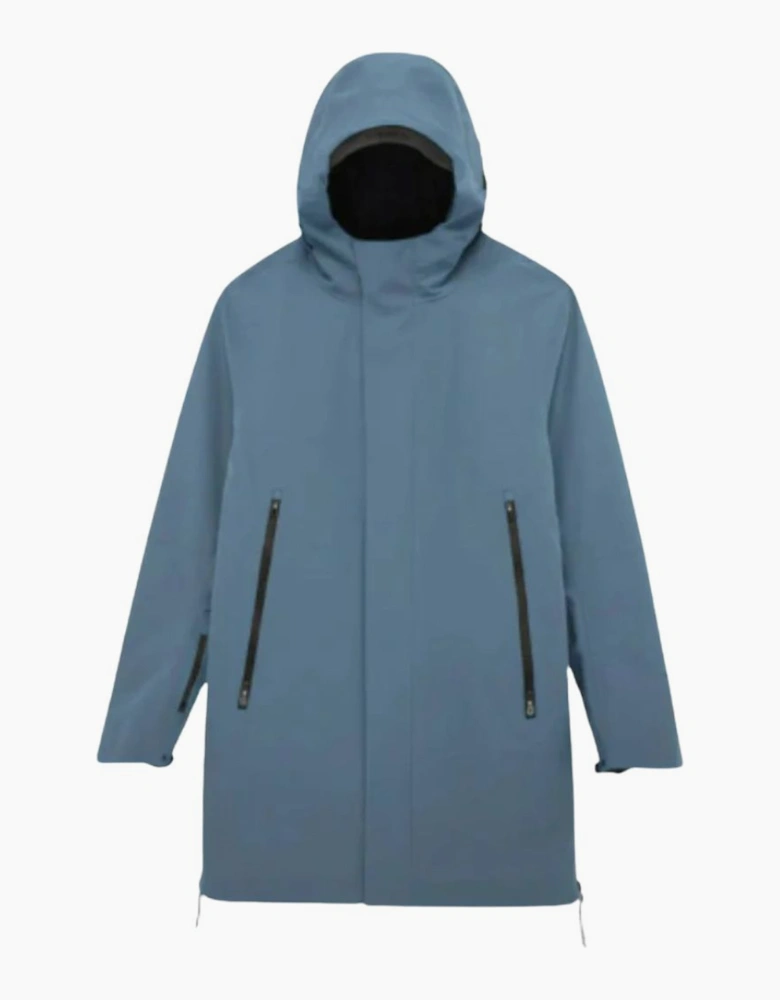 Krakatau Retro Blue PLANCK Liner Parka Jacket