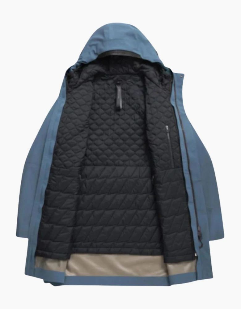 Krakatau Retro Blue PLANCK Liner Parka Jacket