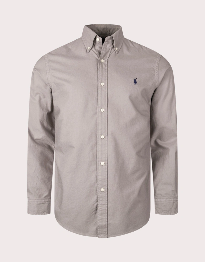 Custom Fit Garment Dyed Oxford Shirt