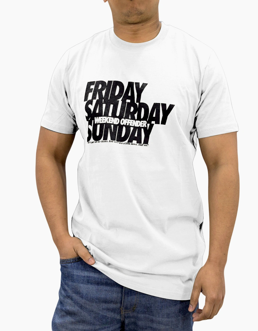 Weekend Offender Mens T Shirt Crew Neck Graphic Tee, 3 of 2