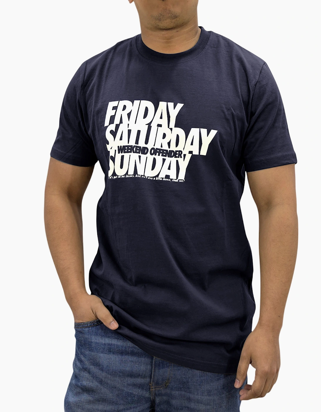 Weekend Offender Mens T Shirt Crew Neck Graphic Tee, 3 of 2