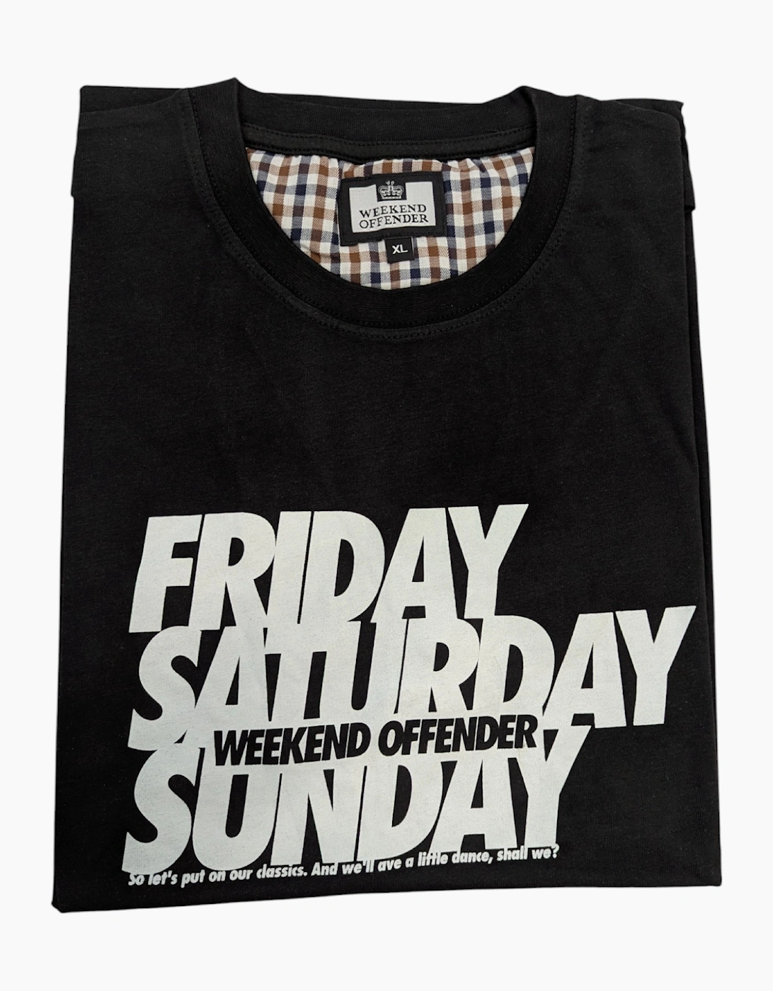 Weekend Offender Mens T Shirt Crew Neck Graphic Tee