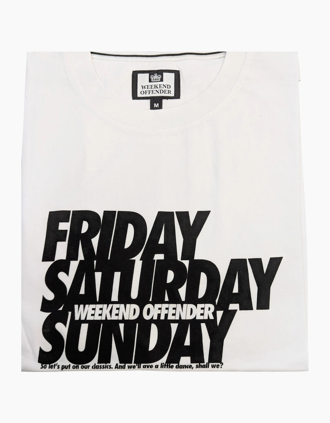 Weekend Offender Mens T Shirt Crew Neck Graphic Tee