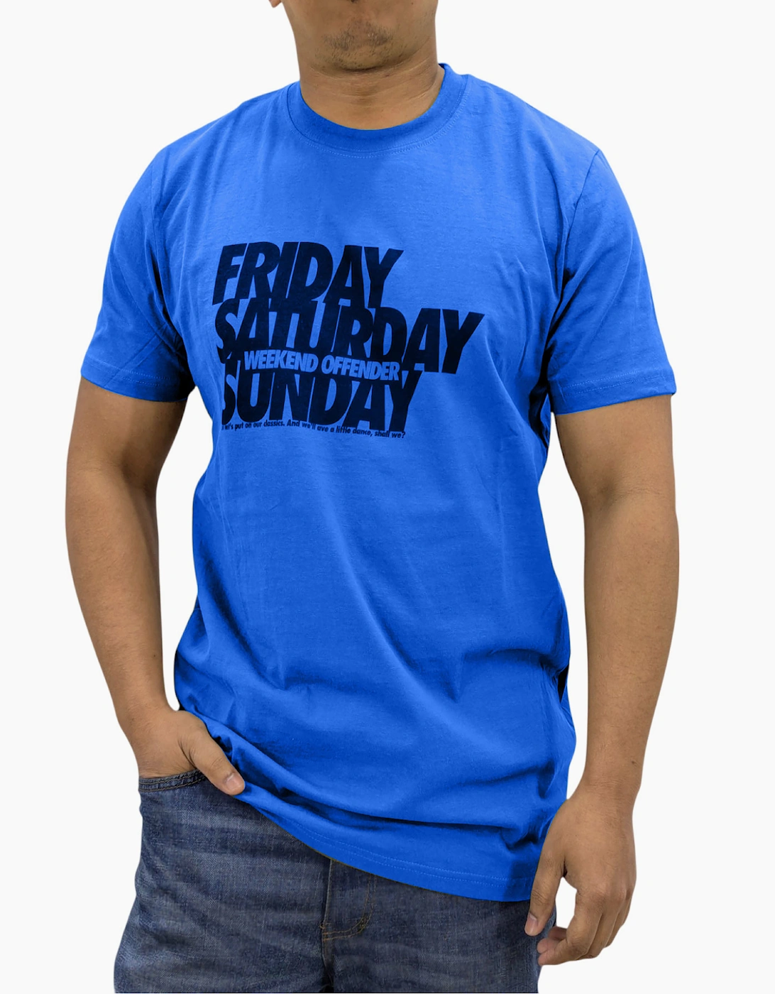 Weekend Offender Mens T Shirt Crew Neck Graphic Tee, 3 of 2
