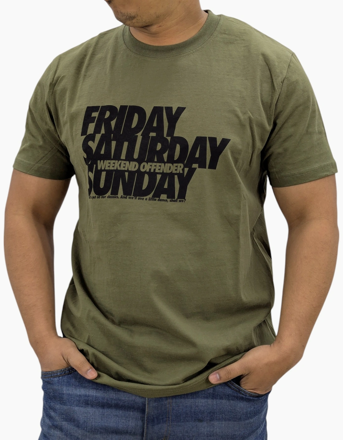 Weekend Offender Mens T Shirt Crew Neck Graphic Tee, 6 of 5