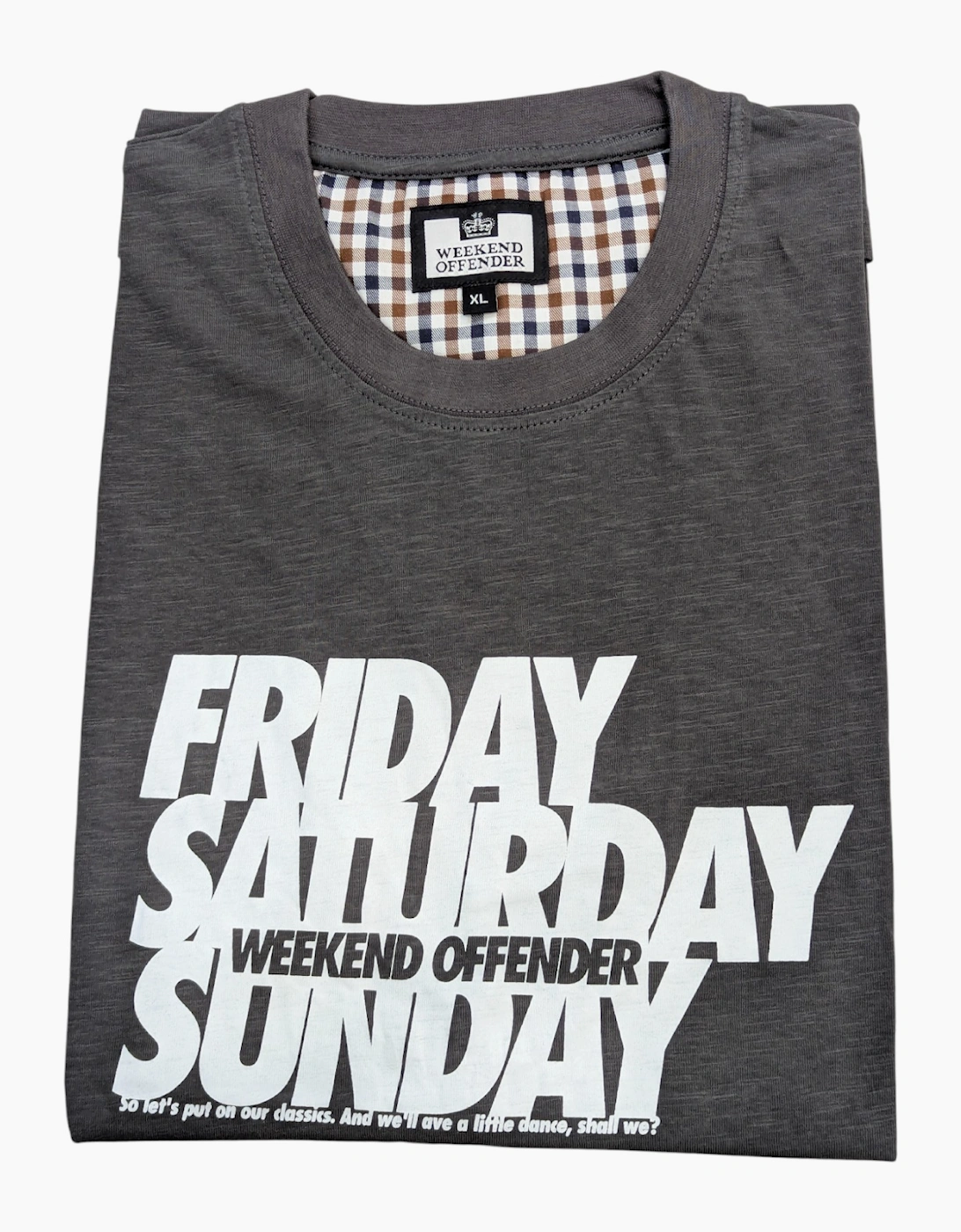 Weekend Offender Mens T Shirt Crew Neck Graphic Tee