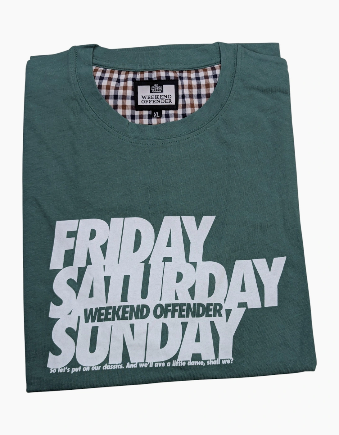 Weekend Offender Mens T Shirt Crew Neck Graphic Tee