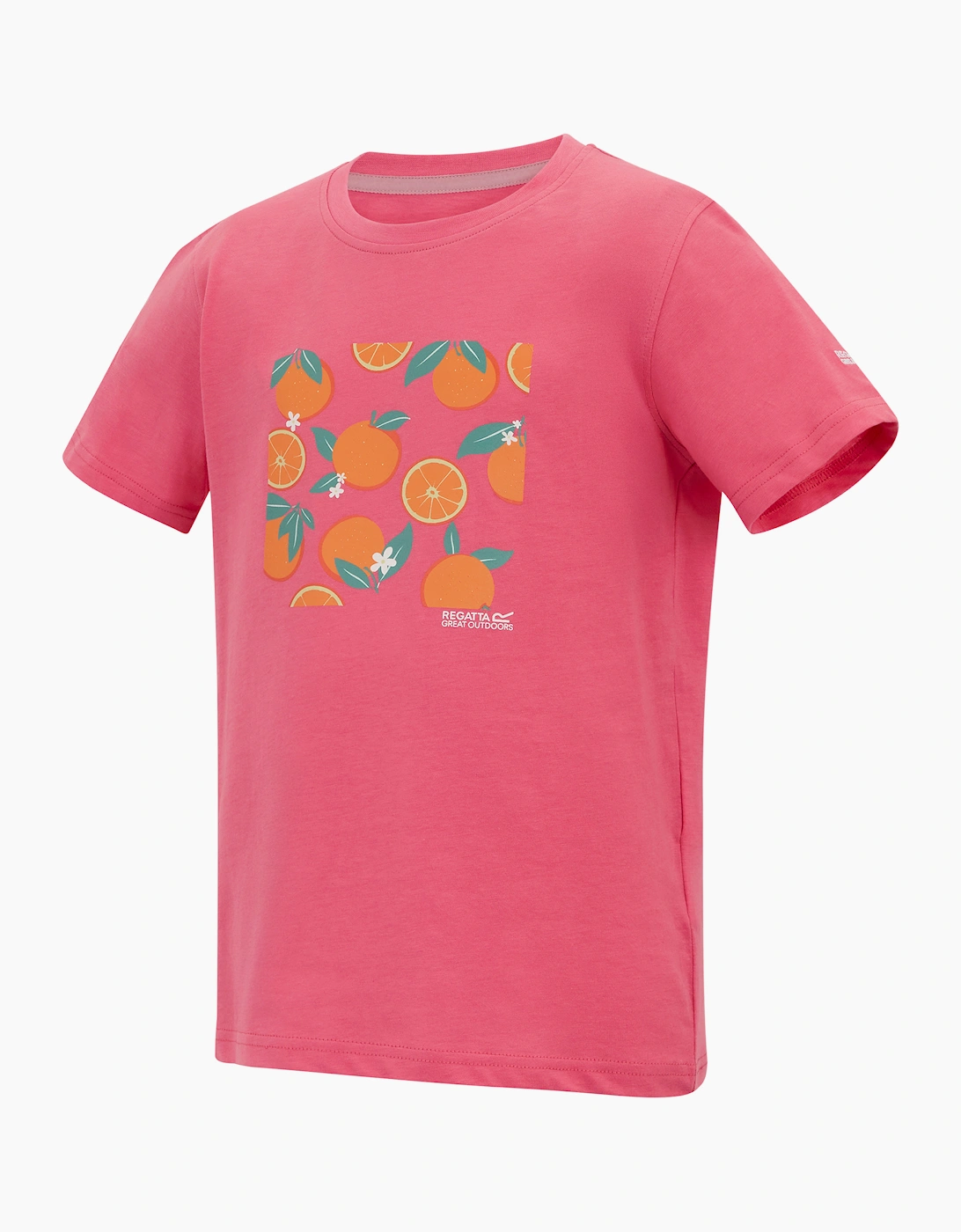 Regatta Childrens/Kids Bosley Orange T-Shirt