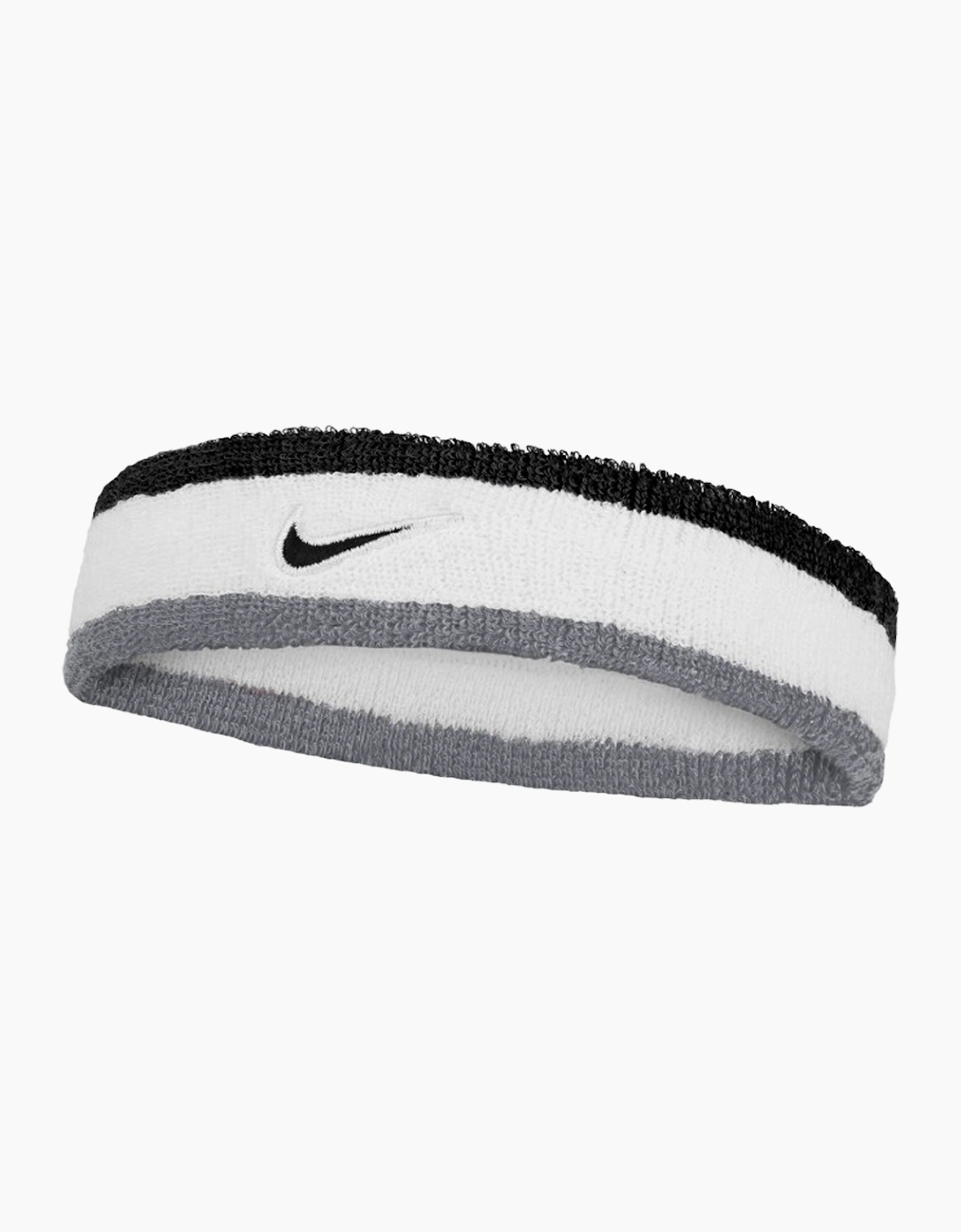 Nike Men's White/Multi Classic Swoosh Headband - Size: One Size