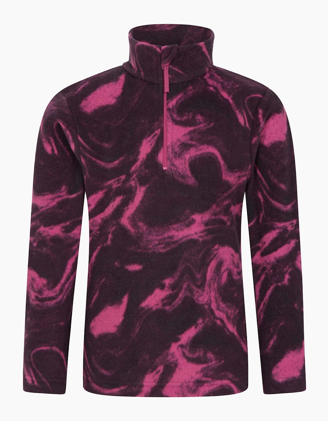 Mountain Warehouse Childrens/Kids Endeavour Abstract Half Zip Fleece Top