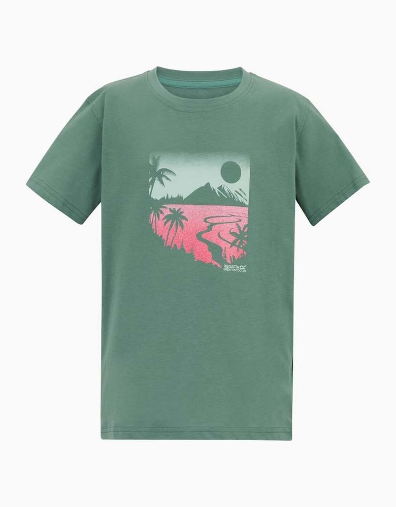Regatta Childrens/Kids Bosley Artwork T-Shirt